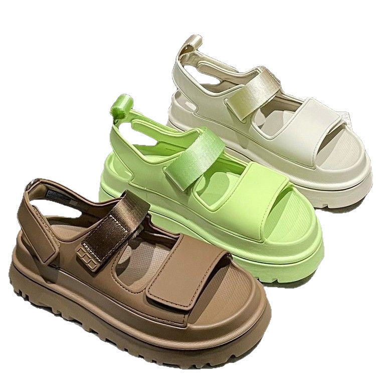 Damen Sportliche Sandalen mit ergonomischem Fußbett und rutschfester Sohle