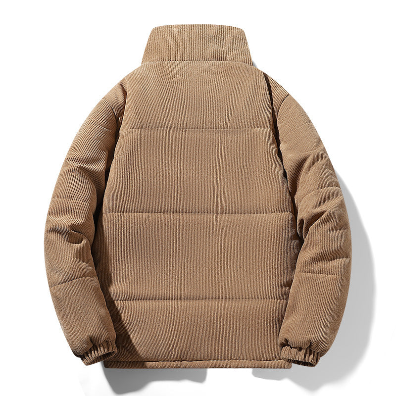 Herren Warme Steppjacke mit hohem Kragen Shop Nory