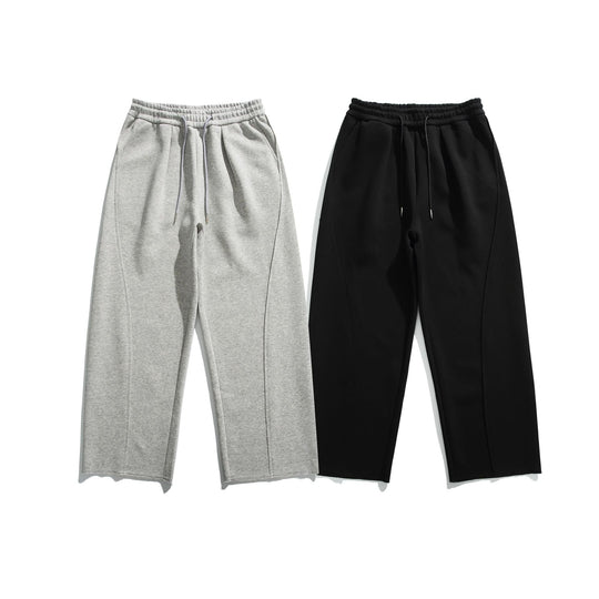 Damen Cropped-Sweatpant mit rohem Saum, elastischem Bund und seitlichen Eingrifftaschen Shop Nory