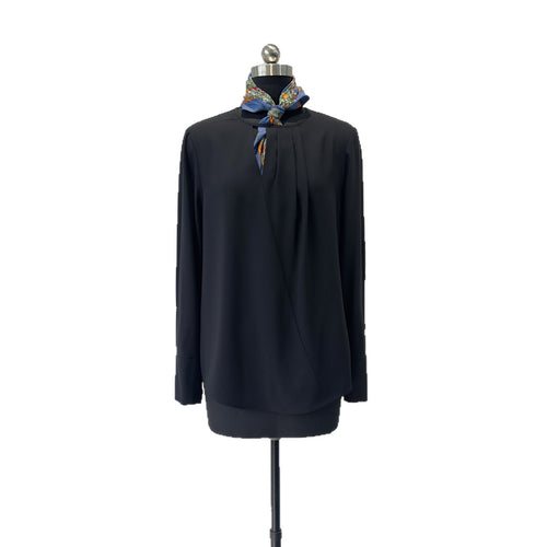 Damen Elegante Plissierte Bluse Shop Nory