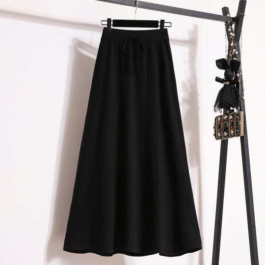 Damen Langer, schwingender Freizeitrock Shop Nory