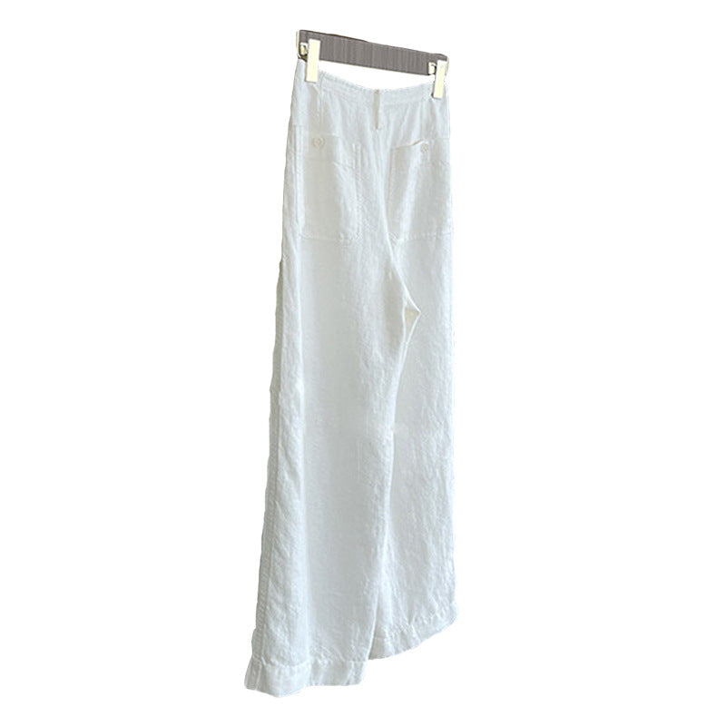 Damen Weite Leinen-Hose Shop Nory