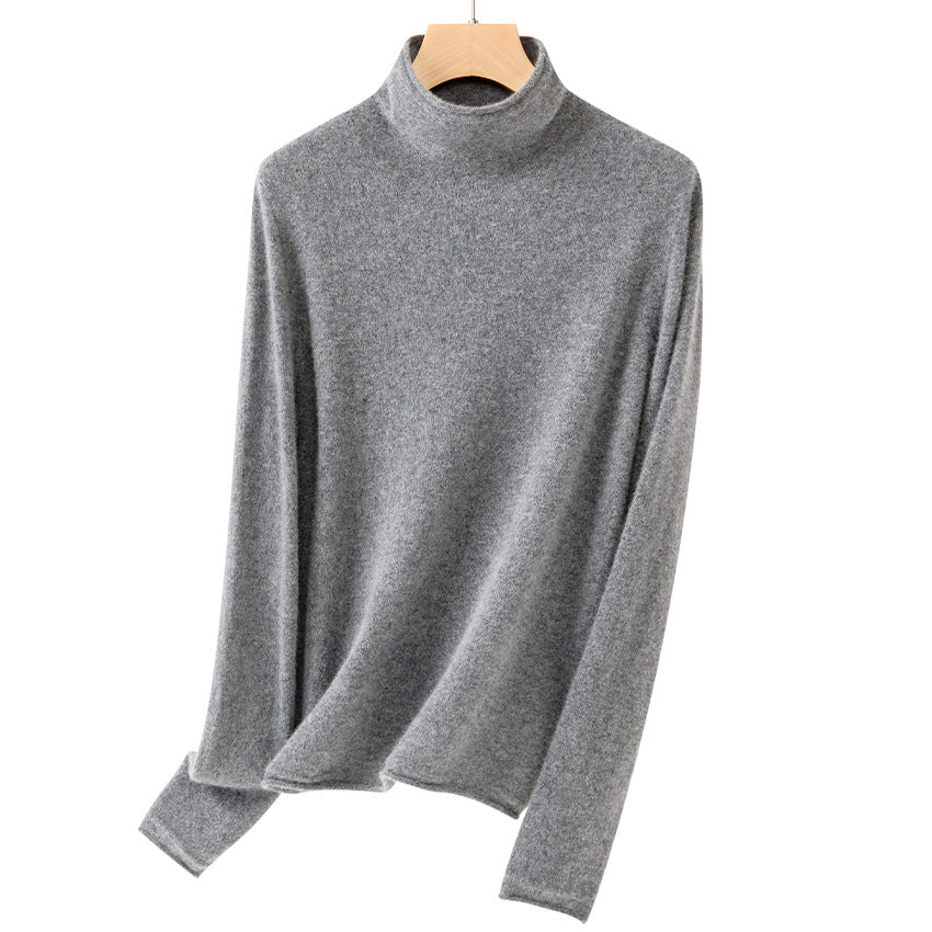 Damen Feiner Rollkragenpullover aus ultraleichtem Feinstrick mit schlanker Silhouette Shop Nory