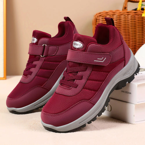 Herren nan multifunktionaler Trekking-Walking-Sneaker mit Klett- und Schnürsystem, stoßdämpfender EVA-Zwischensohle und tiefprofilierter Trailsohle Shop Nory