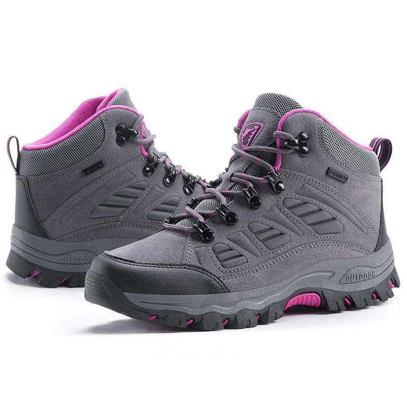 Damen langlShopnoryige Wanderschuhe mit hochgriffiger Sohle