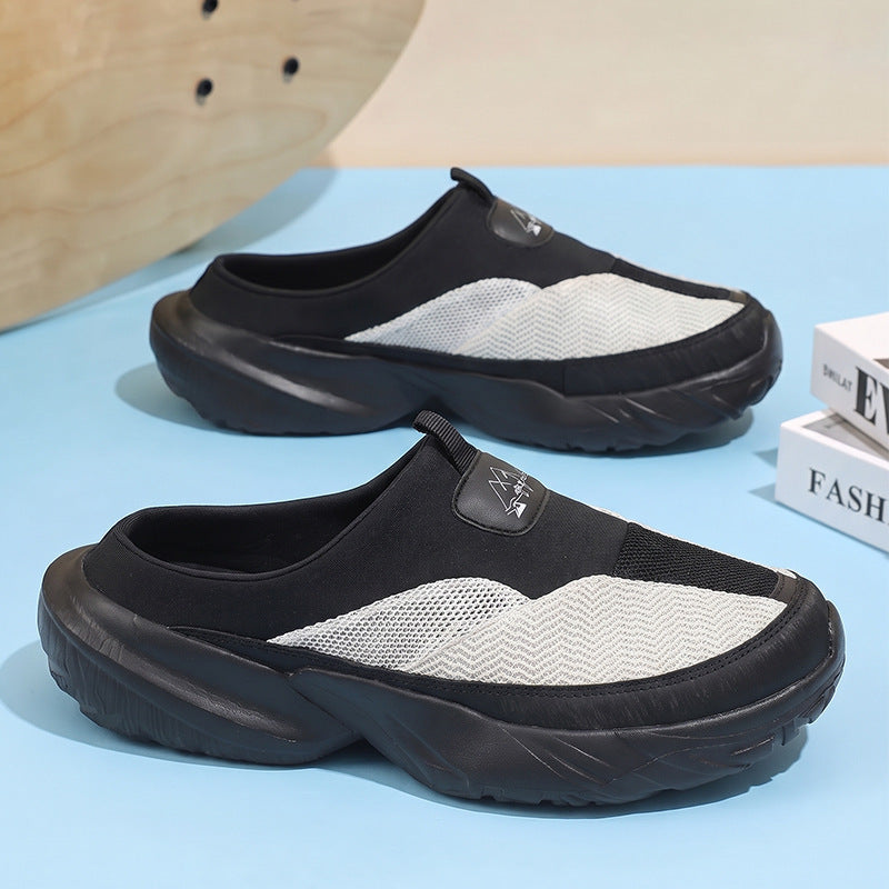 Unisex Slip-On Clog-Sneaker mit dicker Profilsohle und atmungsaktivem Mesh-Oberschuh Shop Nory