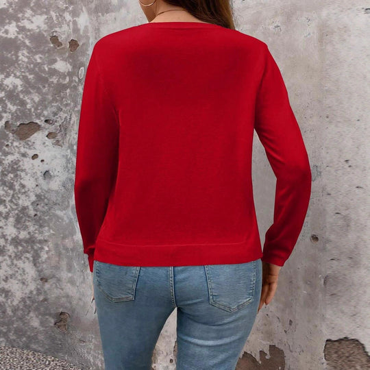 Damen Feine Strickjacke mit Knopfverschluss und eleganter Passform