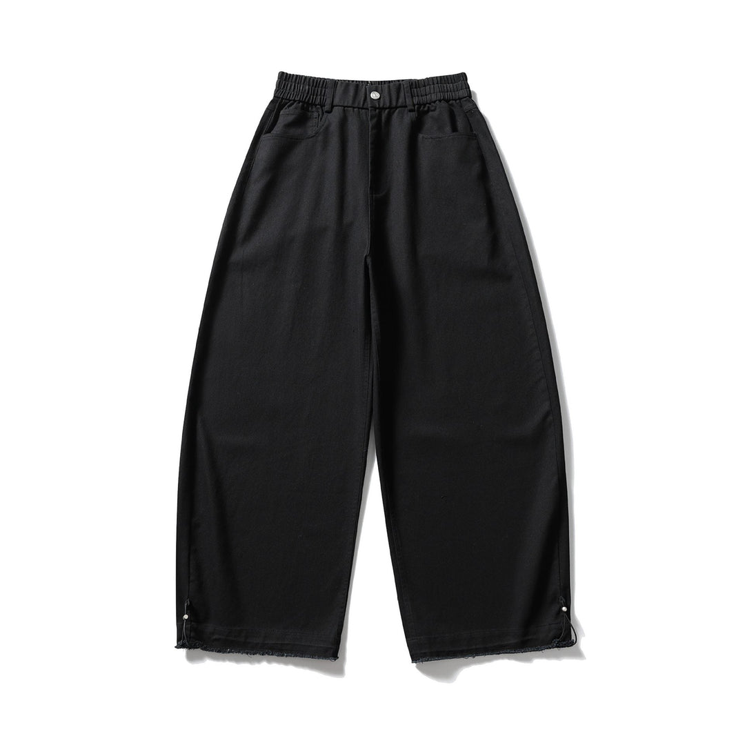 Damen Culotte-Hose im weiten Schnitt mit elastischem Bund und Kordelzug Shop Nory