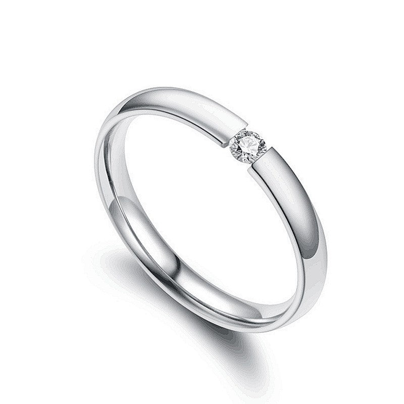 Damen Ring mit funkelndem Zirkonia und elegantem, geschwungenem Design Shop Nory