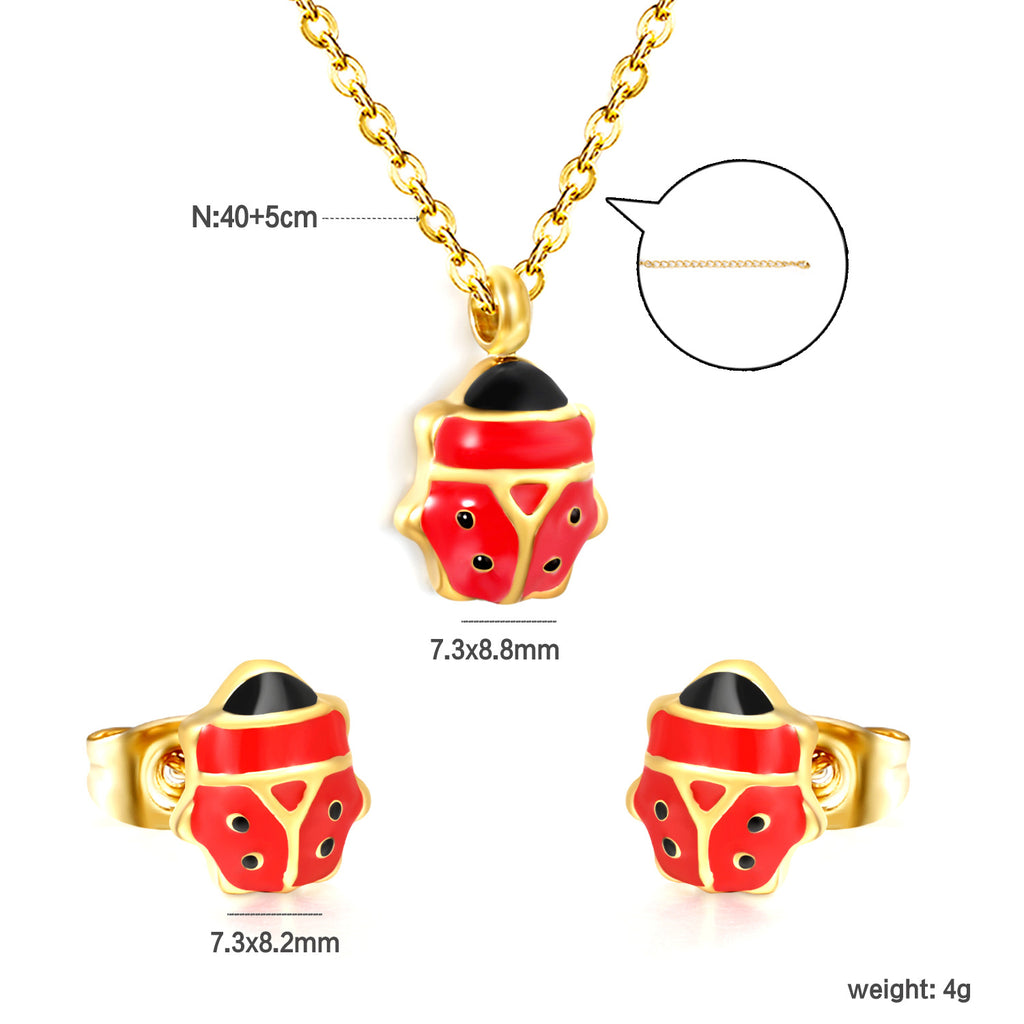 Damen Schmuckset mit Schildkrötenanhänger und passenden Ohrringen Shop Nory