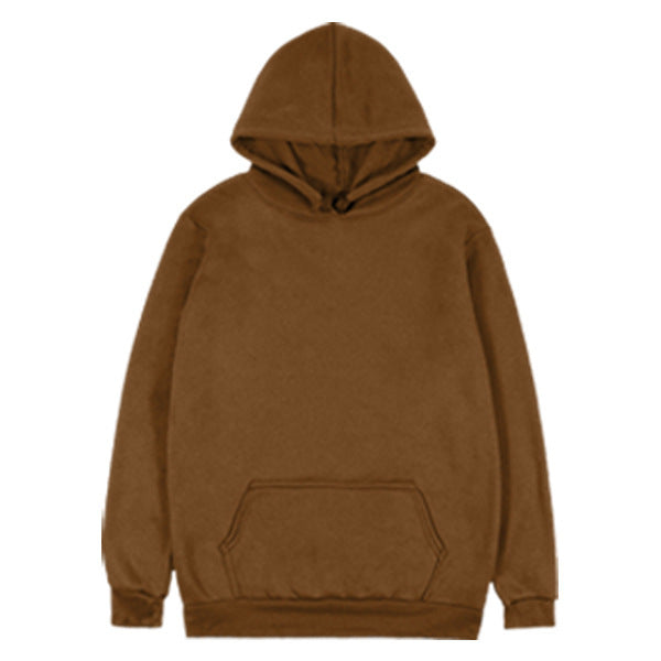 Unisex schlichter Kapuzenpullover mit Kängurutasche, gerippten Bündchen und relaxed Fit Shop Nory
