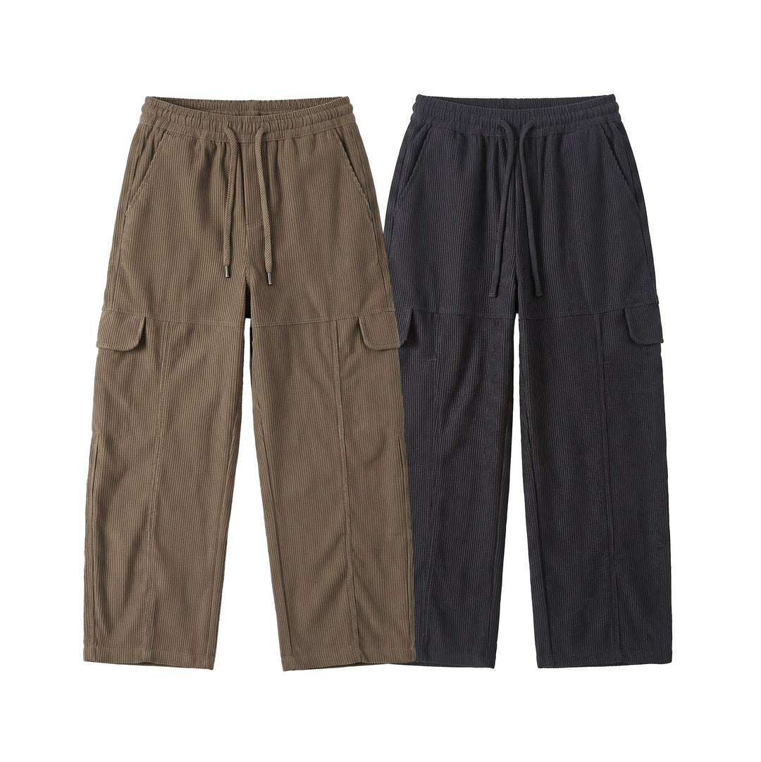 Damen Culotte-Cargo-Shorts aus Cord mit hohem Bund und Kordelzug Shop Nory