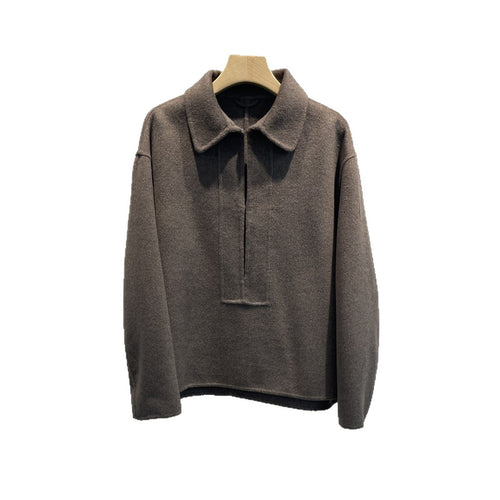 Damen Stylischer Halbzip Pullover Shop Nory