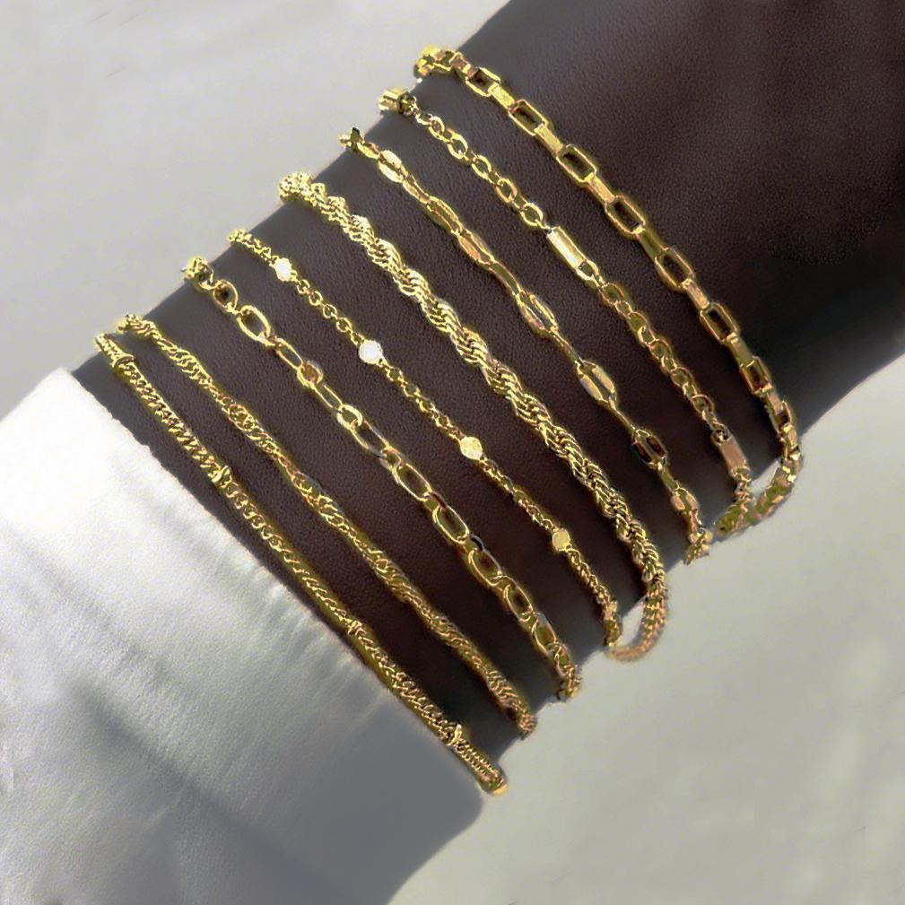 Damen Armreif-Set mit filigranen und variierenden Designs Shop Nory