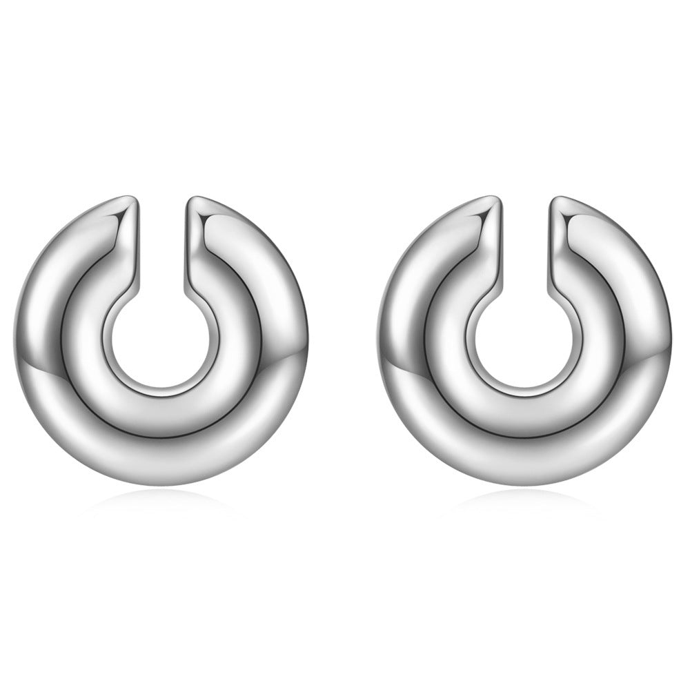 Damen Ohrstecker im modernen, geschwungenen Design Shop Nory
