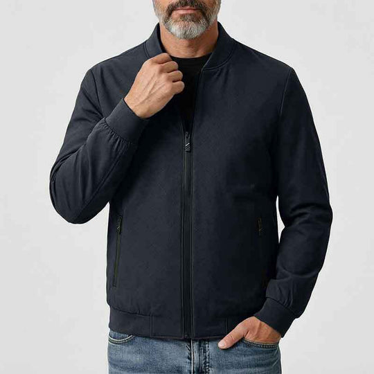 Herren Sportliche Übergangsjacke mit hohem Kragen und seitlichen Reißverschlusstaschen Shop Nory 1788242364