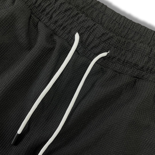 Herren Locker sitzende Waffelstrick-Jogginghose mit Tunnelzug & Eingrifftaschen Shop Nory