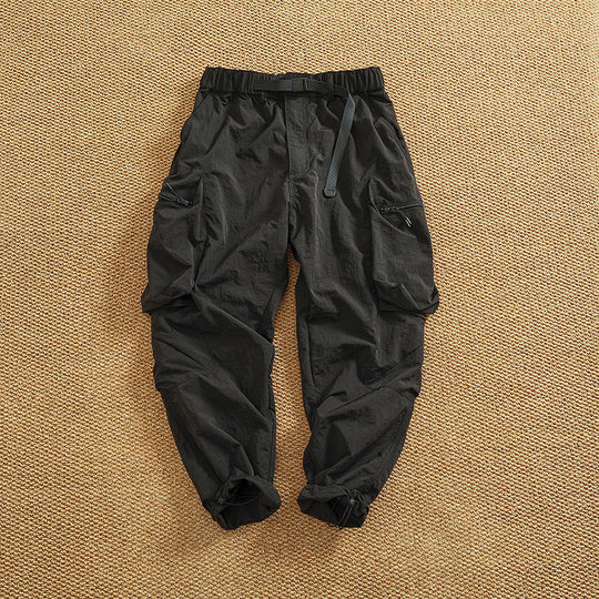 Herren Cargo-Hose mit praktischen Taschen und elastischem Bund Shopnory