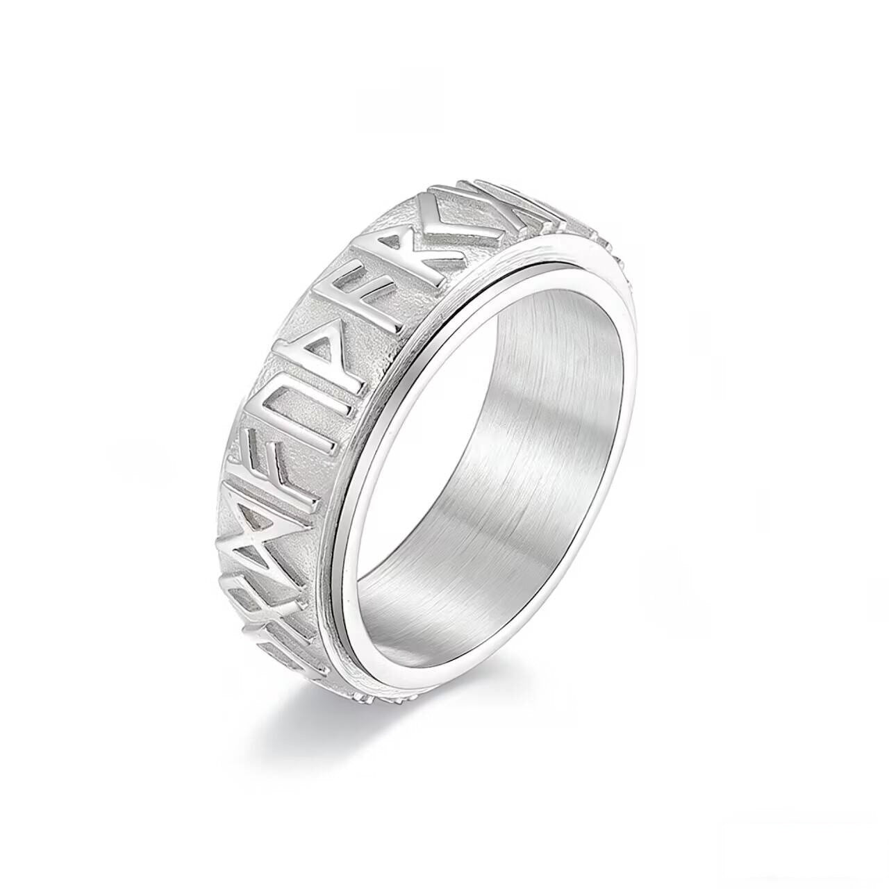 Herren Ring mit kunstvoller Gravur und luxuriöser Struktur Shop Nory