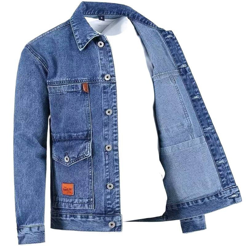 Herren Stilvolle Denimjacke Shop Nory