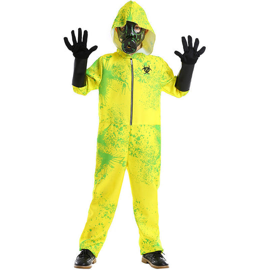 Unisex Sicherheitsanzug mit Kapuze und Gasmaske Shop Nory
