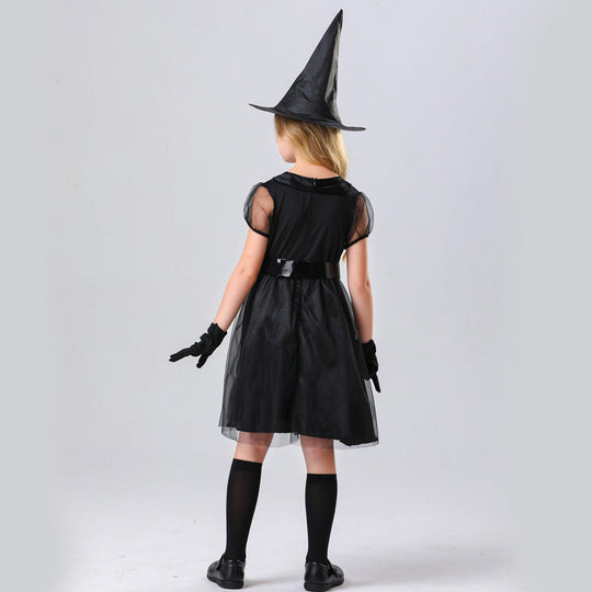 Mädchen Hexenkostüm mit Tüllrock und Zubehör Shop Nory