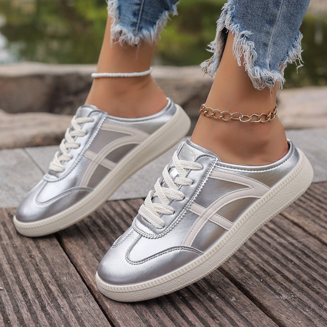 Damen Slip-On Sneaker mit offener Ferse und gepolstertem Komfortfußbett Shop Nory