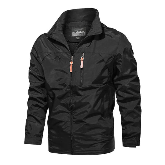 Herren Leichte Freizeitjacke mit hohem Kragen Shop Nory