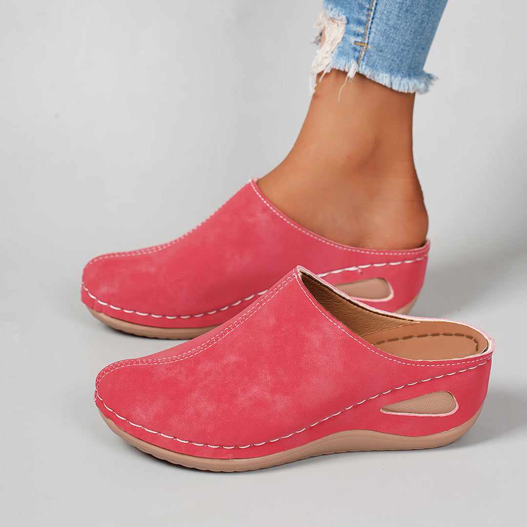 Damen Mules mit ergonomischem Fußbett und modischem Schnitt