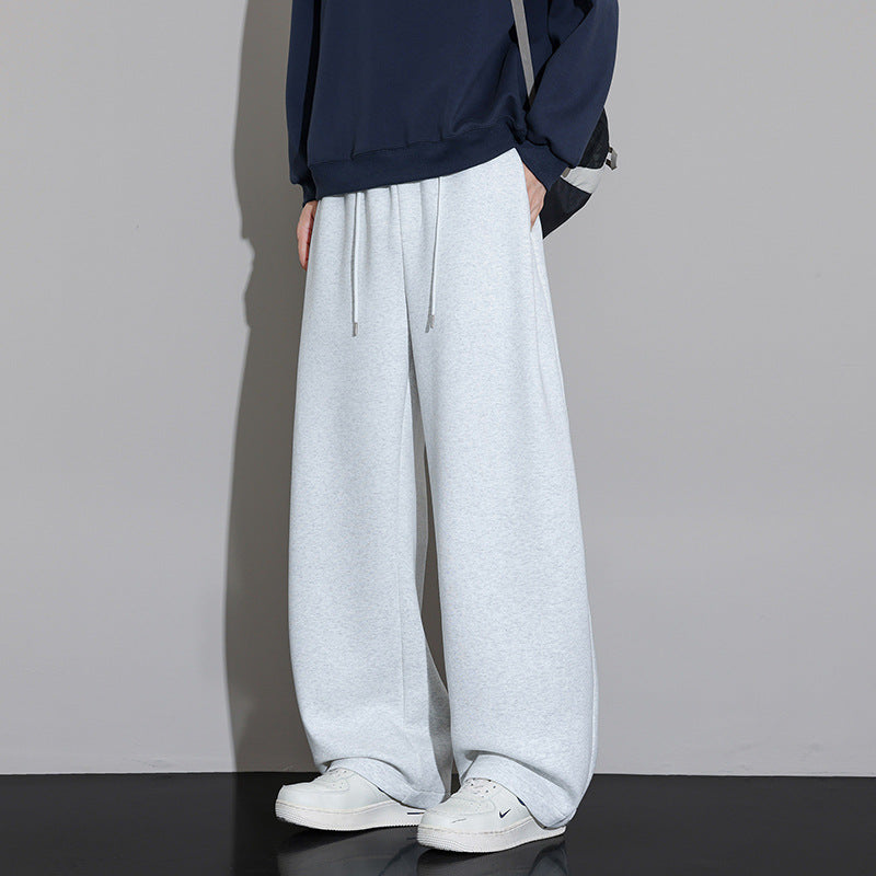 Herren Weit geschnittene Jogginghose mit Tunnelzug und fließendem Jersey-Qualität Shop Nory