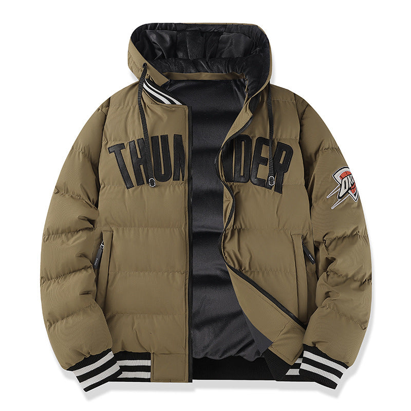 Herren Leichte Steppjacke mit hohen Kragen und praktischen Taschen Shop Nory