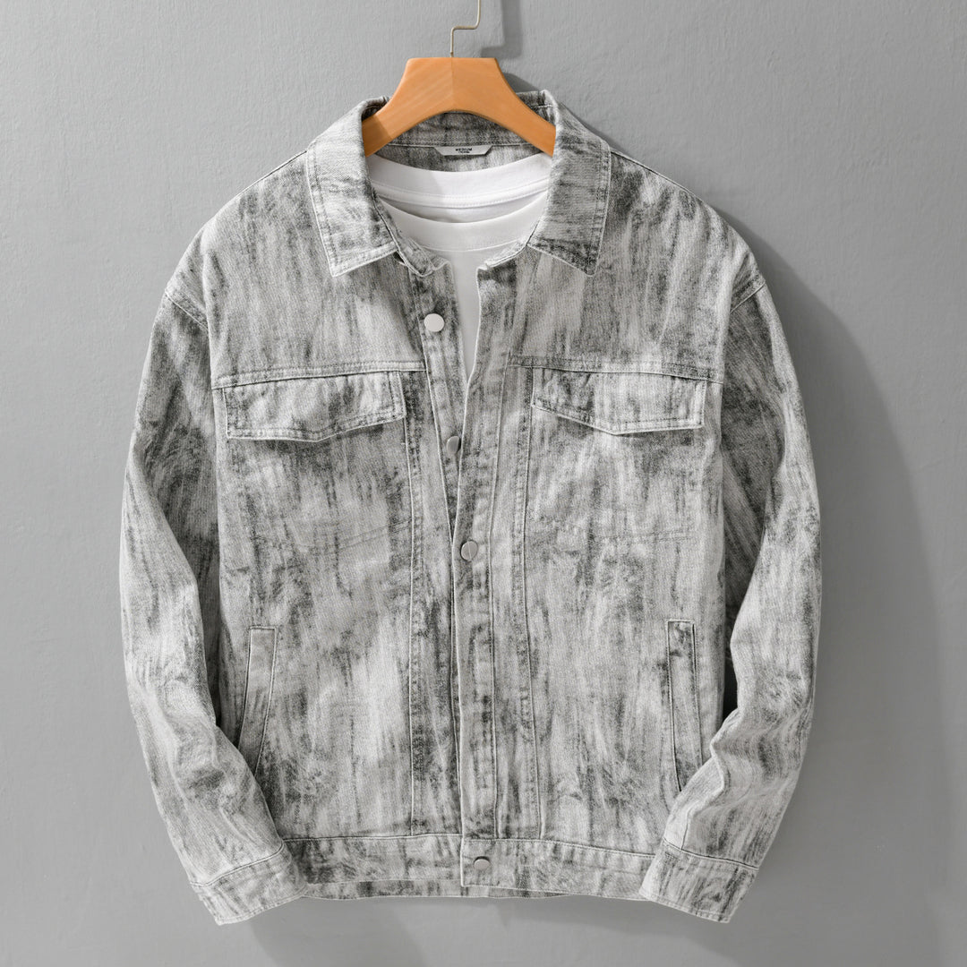 Herren Jeansjacke im Acid‑Wash Look mit Oversize‑Schnitt Shop Nory