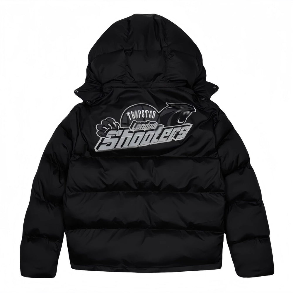 Herren Trendige Daunenjacke mit Kapuze