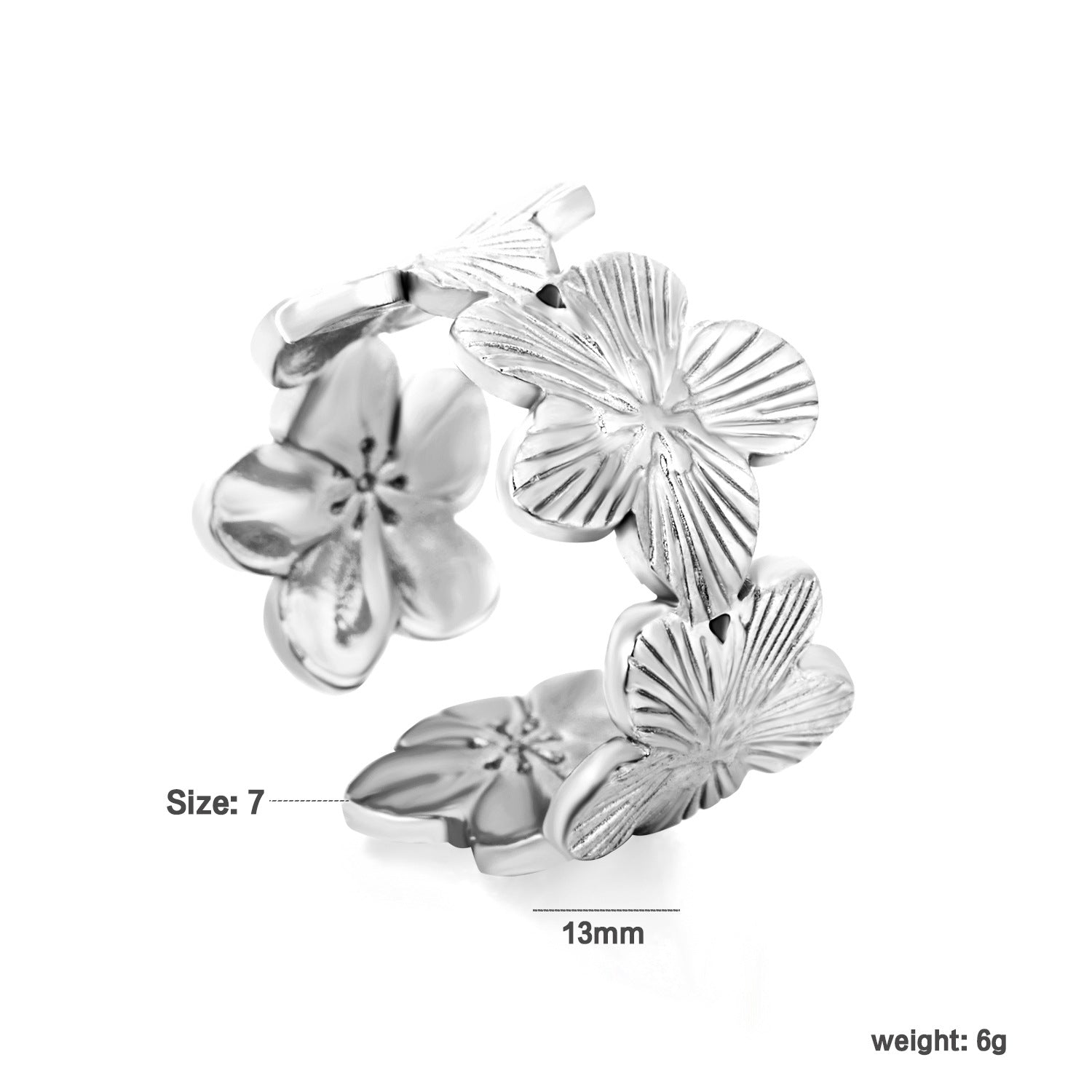 Damen verstellbarer Ring mit elegantem Twist-Design Shop Nory