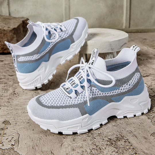 Herren nan gestrickter Sockensneaker mit elastischem Schlupfdesign und profiliertem Trail-Plateau Shop Nory