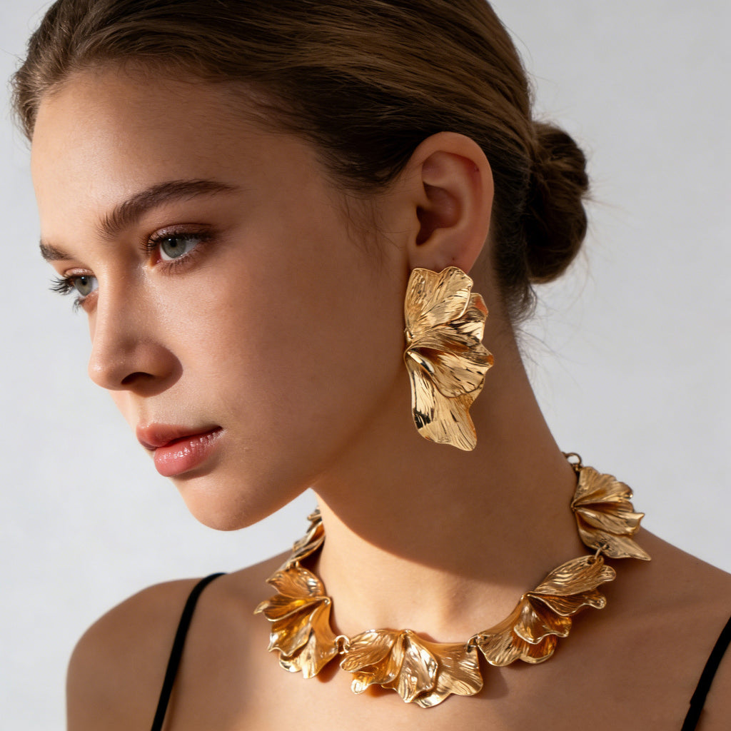 Damen Schmuckset mit exquisitem, floralen Design Shop Nory