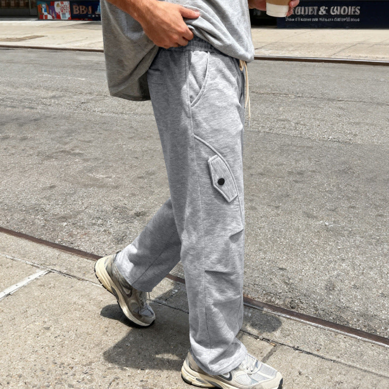 Herren Oversize-Cargo-Hose im Utility-Streetwear-Look mit Tunnelzug und Klappentaschen Shop Nory