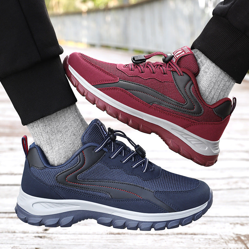 Damen nan robuster Trekking-Sneaker mit profiliertem Geländegriff, stoßdämpfender EVA-Zwischensohle und Schnellzug-Schnürung Shop Nory