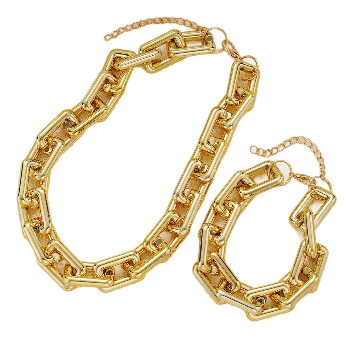 Damen Schmuckset aus massiven Gliederketten Shop Nory