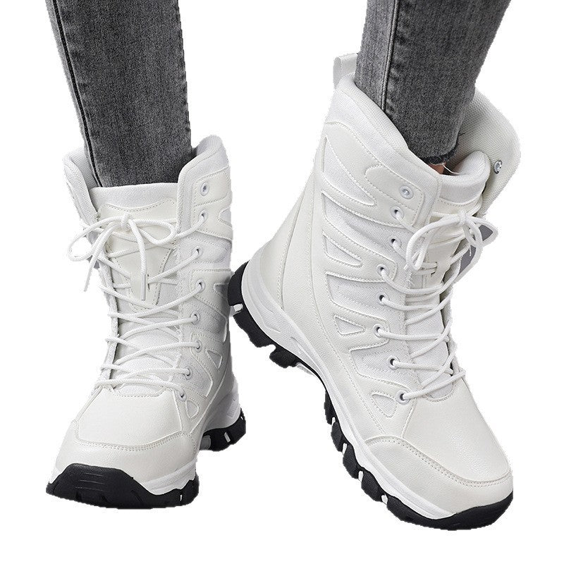 Damen High-Top Outdoor-Schuhe mit rutschfester Sohle und atmungsaktivem Obermaterial