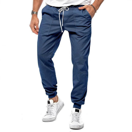 Herren Cargo-Jogginghose mit elastischem Bund und praktischen Taschen