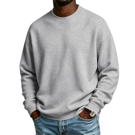 Herren Oversize-Sweatshirt mit Rundhalsausschnitt, weicher French-Terry und Rippbündchen Shop Nory