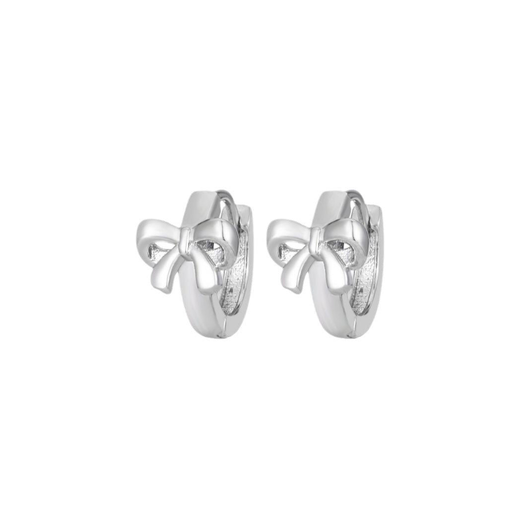 Damen Ohrstecker mit filigranem Schleifen-Design Shop Nory