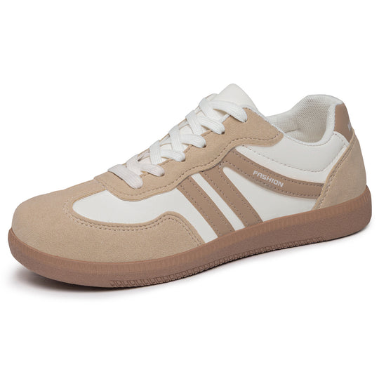 Damen nan retro-inspirierter Low-Top Sneaker mit Velours- und Synthetikbesatz Shop Nory