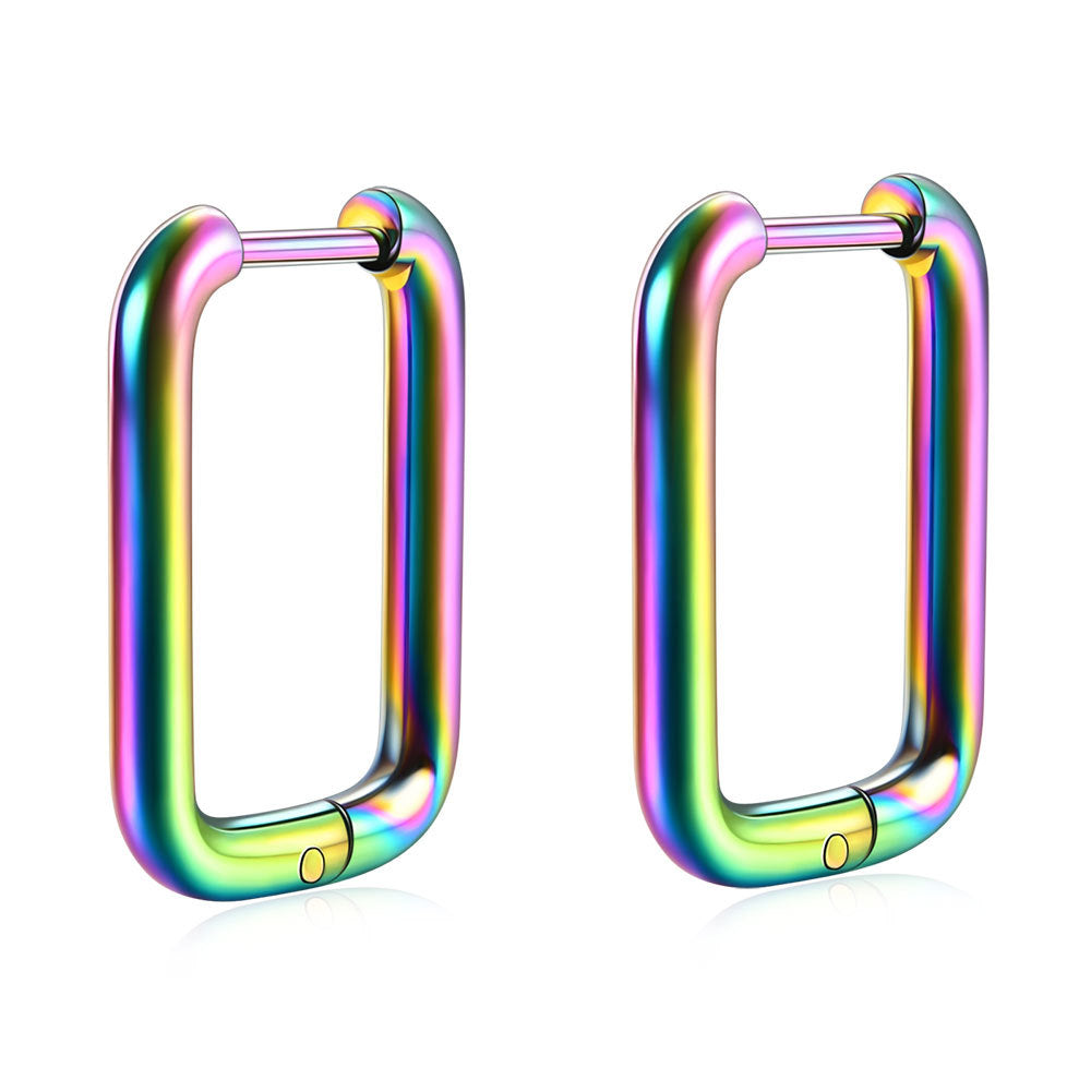 Damen Ohrringe im modernen Rechteckdesign Shop Nory