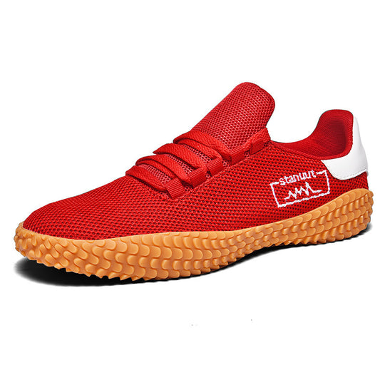 Herren Camouflage Strick-Sneaker mit griffiger Wabenprofilsohle und gepolstertem Knöchelkragen Shop Nory