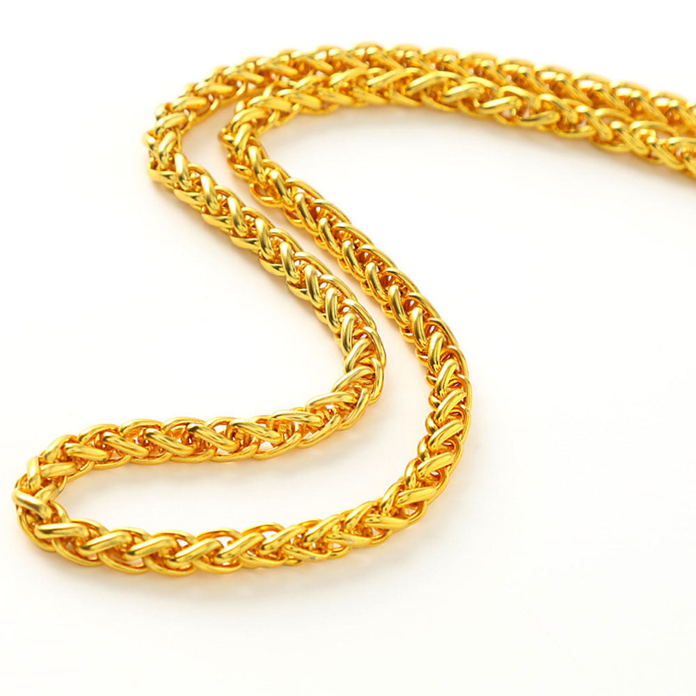 Damen eleganter Goldkettenanhänger mit verspieltem Kurzdesign Shop Nory