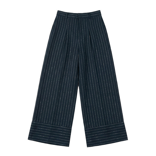 Damen Weite Streifenhose Shop Nory