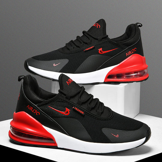 Herren Leichte Mesh-Sneaker mit sichtbarer Luftkissen-Dämpfung und sportlicher Laufsohle Shopy Nory