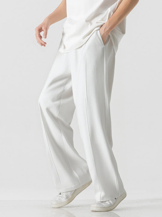 Herren Elegante, weite Freizeithose aus atmungsaktivem GewShopnorye